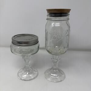 Original Redneck Hillbilly Wine Glass Ball Mason Jar Goblet Country Jokester